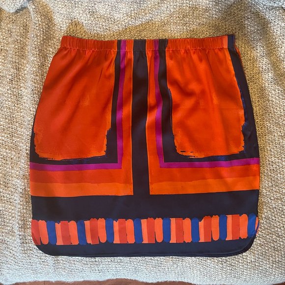 Ann Taylor Geometrical print skirt - Picture 3 of 5